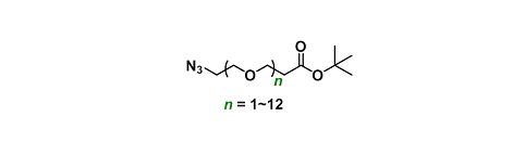 Azido-PEGn-t-Butyl ester